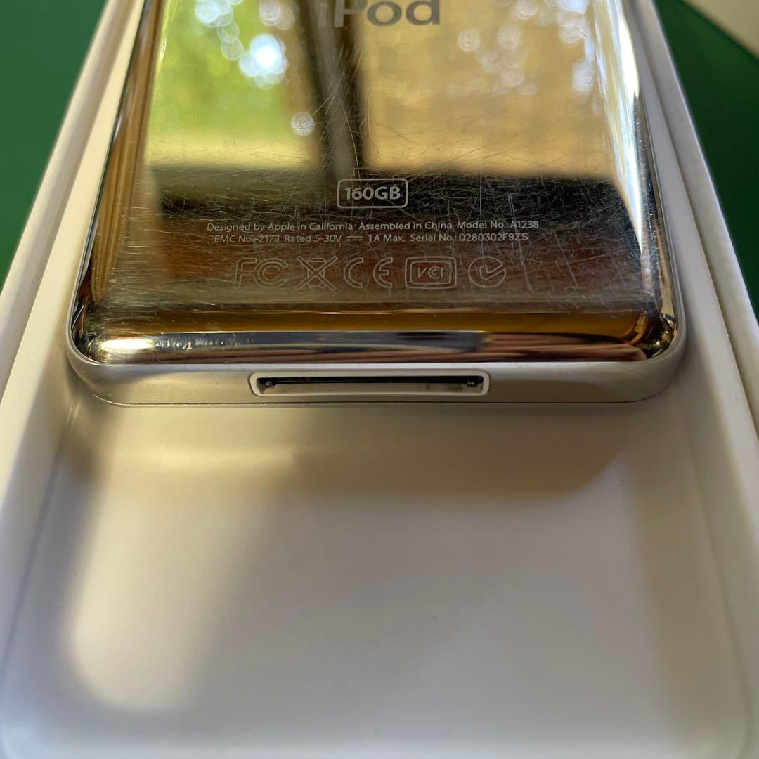 ジャンク　Apple iPod 160GB シルバー