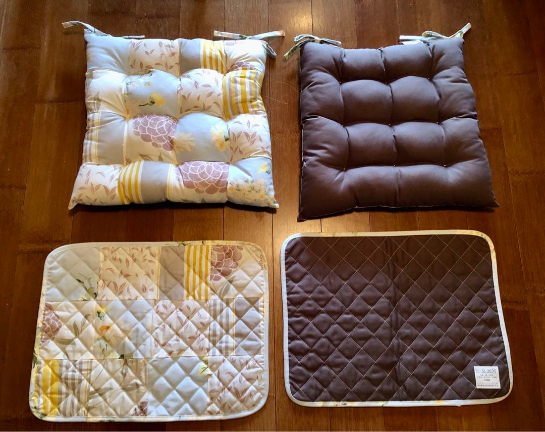 未使用　ローラアシュレイ　クッション&プレイスマット　セット