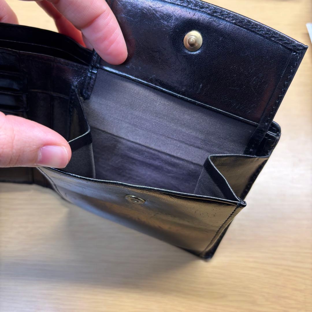 ヴィヴィアンウエストウッド クロコダイル型押し 二つ折り財布