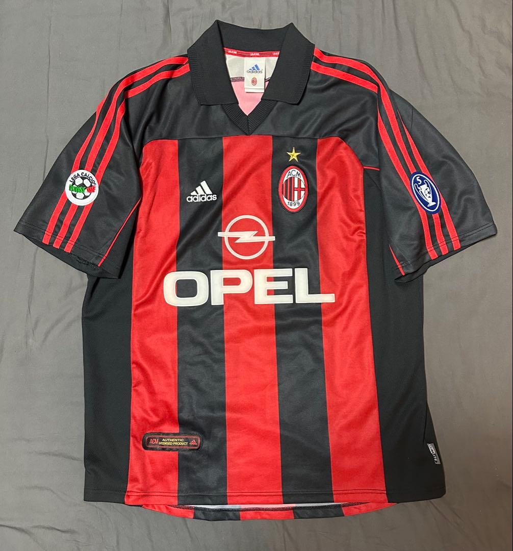 国内正規品 2001/2002 ACミラン　フィリッポ•インザーギ　Lサイズ