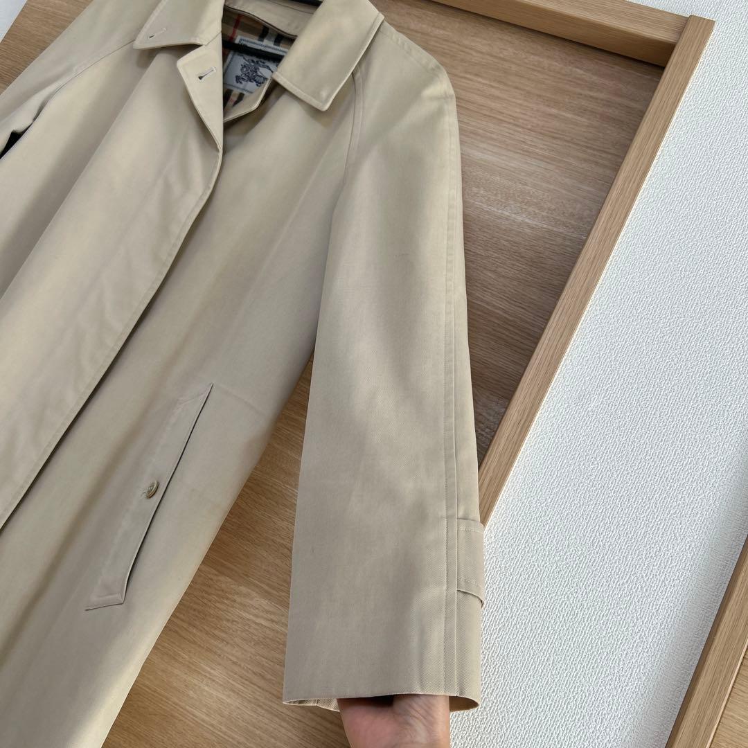ビンテージ BURBERRY ライナー付き　ステンカラーコート　ベージュ