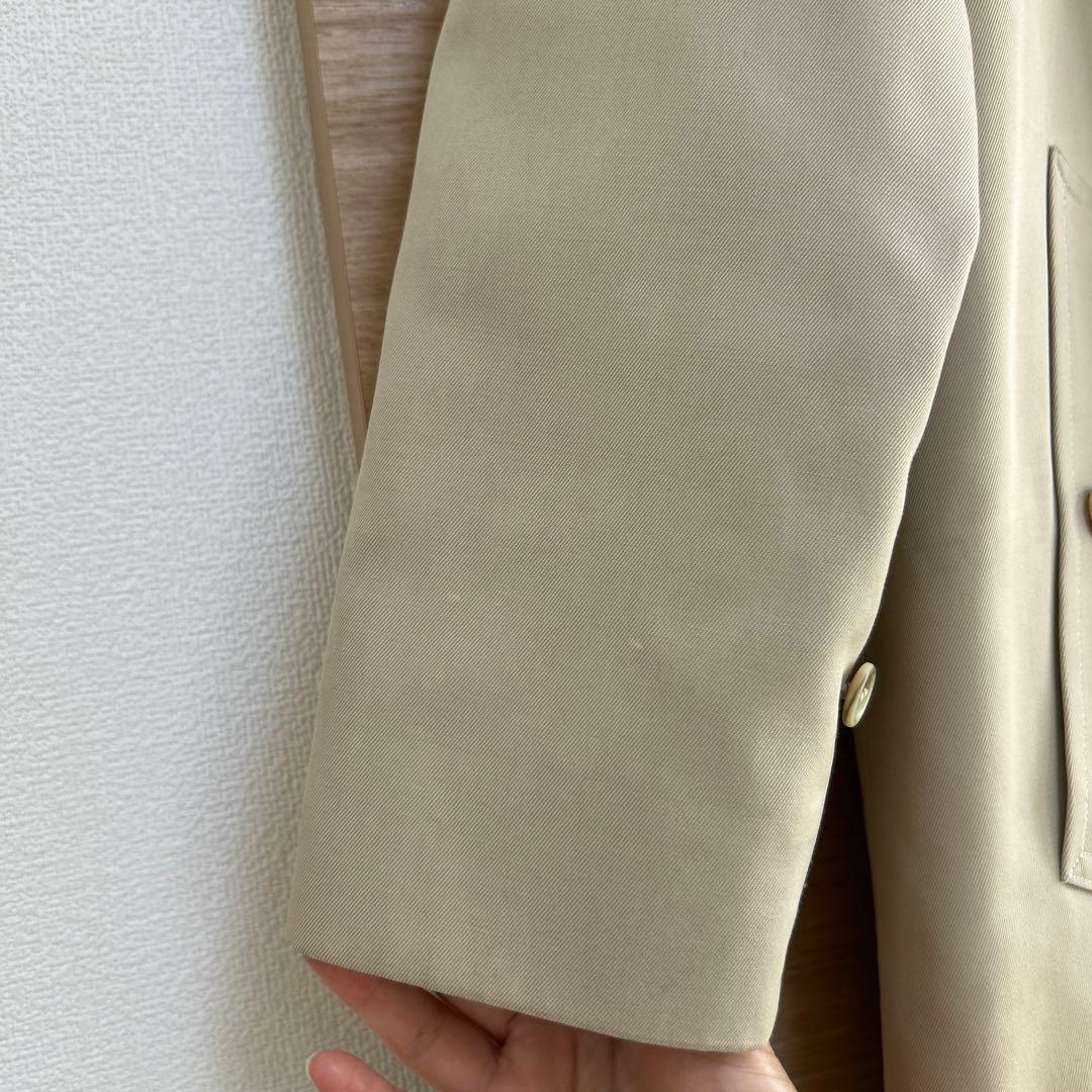 ビンテージ BURBERRY ライナー付き　ステンカラーコート　ベージュ