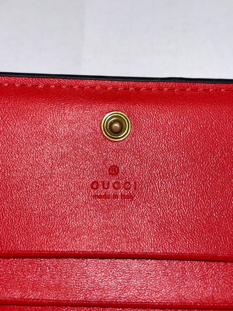 GUCCI チェリー さくらんぼ 二つ折り財布