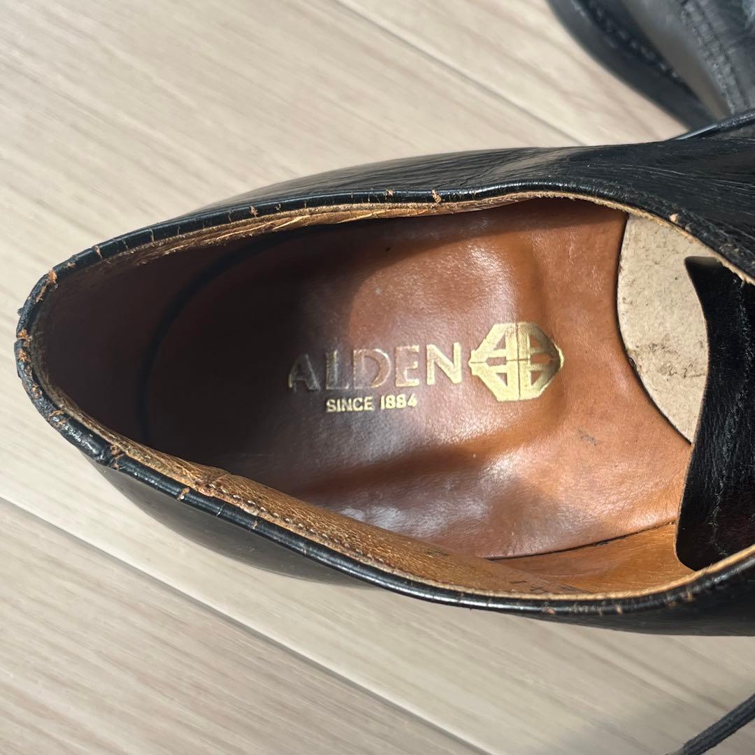 80s 旧ロゴ オールソール交換済　オールデン　サービスシューズ　サイズ12