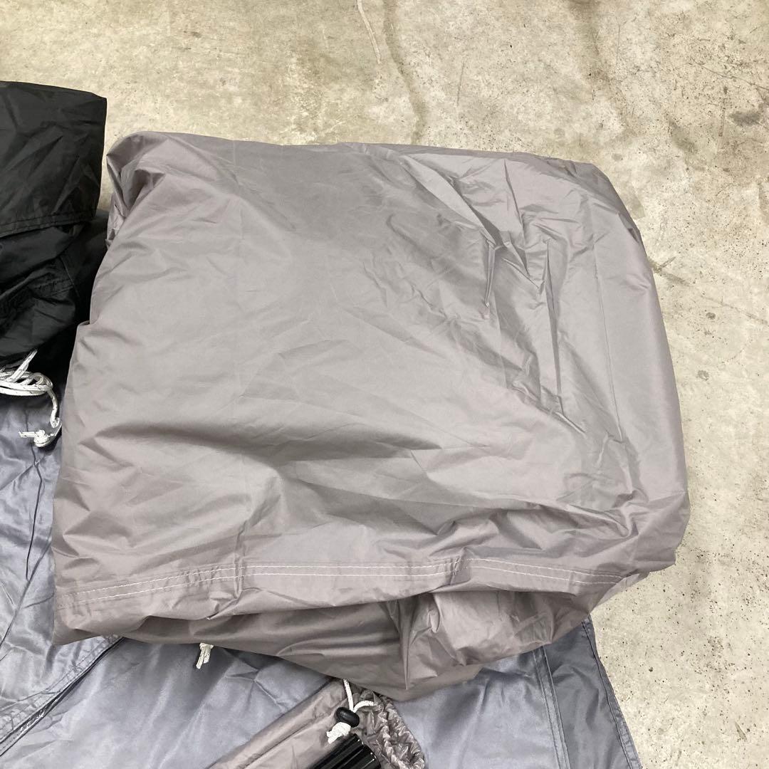 極美品　DOD ワンポールテントM ブラック　T5-47-BK グランドシート付