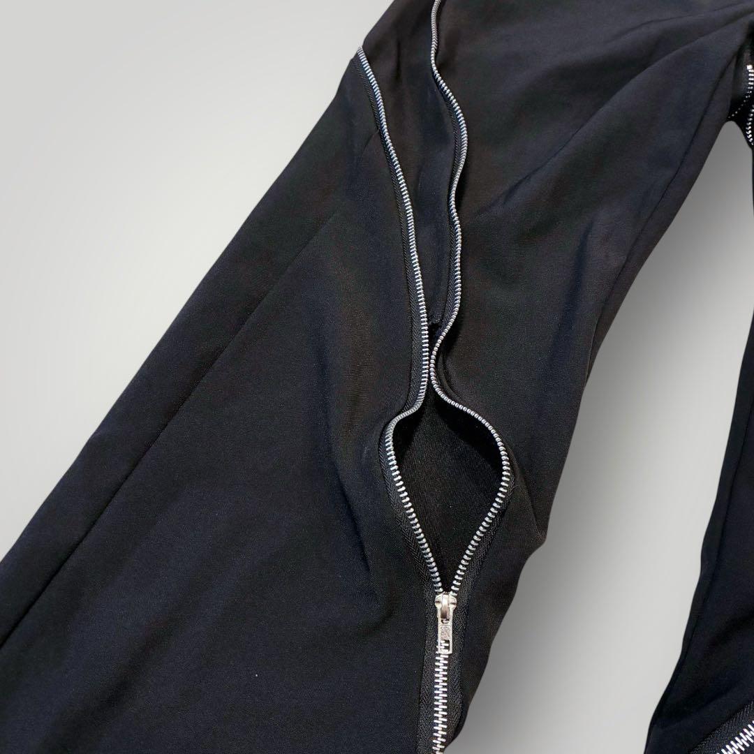 パンツ archive flare slacks zip design y2k mode