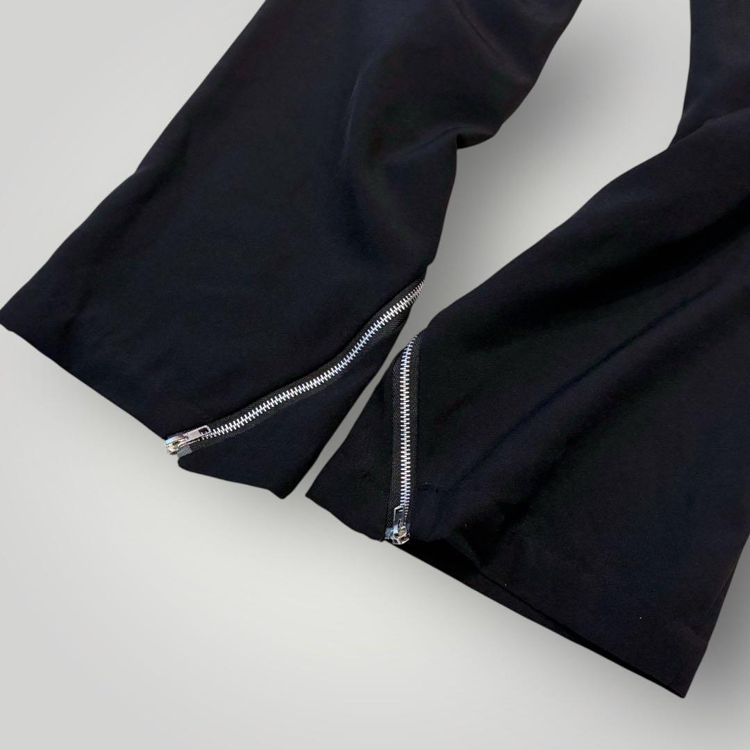 パンツ archive flare slacks zip design y2k mode