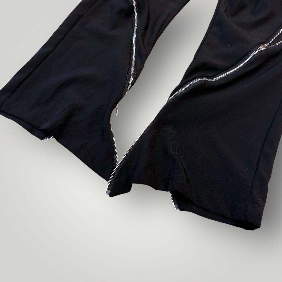 パンツ archive flare slacks zip design y2k mode