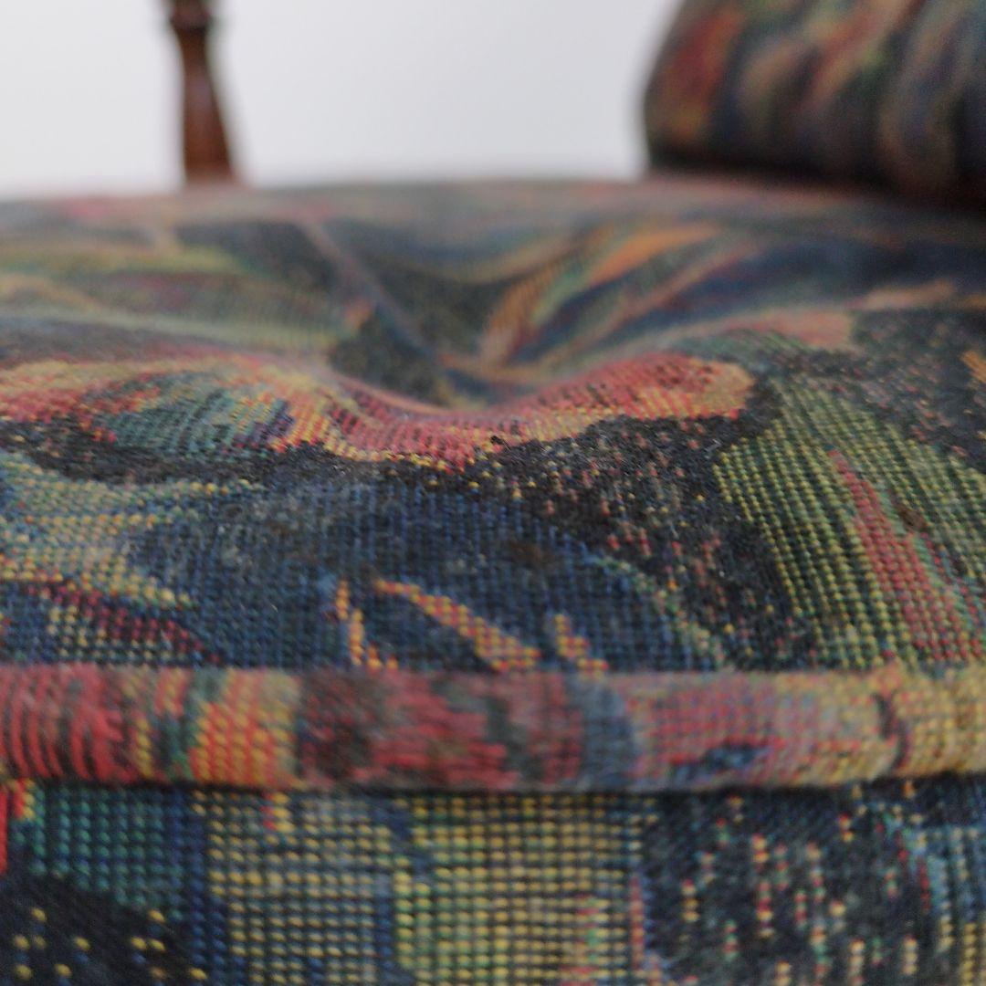 ④【カリモク】コロニアル アームチェアー キャスター付