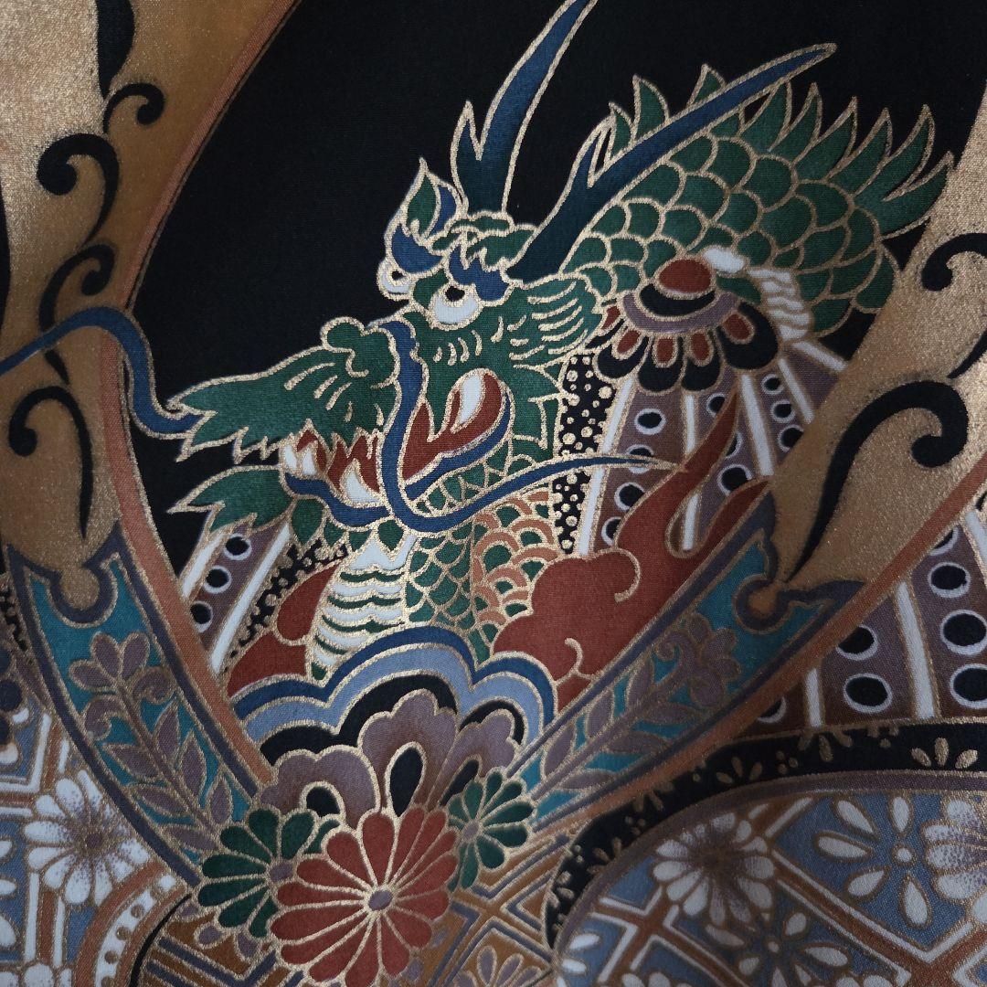 hana　1-17 正絹　男の子お祝い着物　長襦袢付き　産着　七五三　逸品