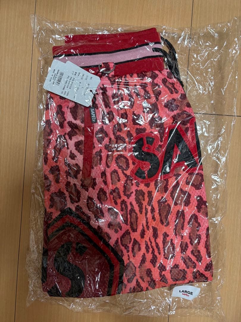 【ちゃんドキン様用商品】レオパード柄 ピンク系 ショートパンツ Lサイズ