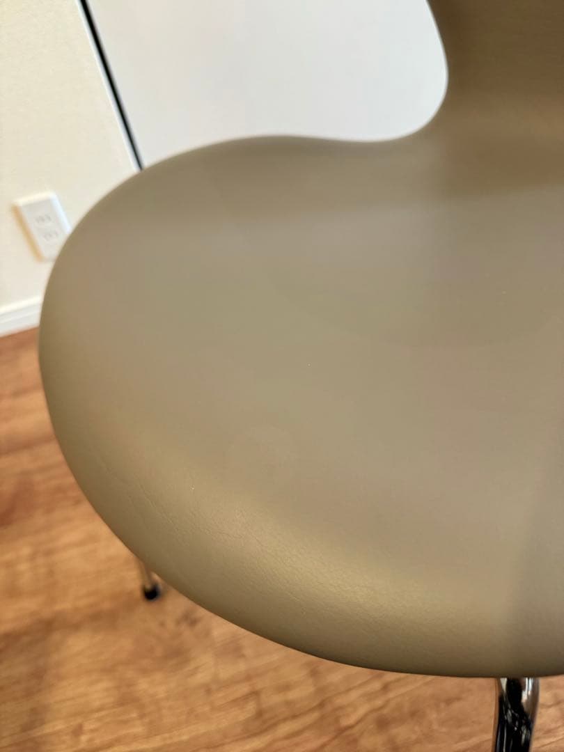 Fritz Hansen セブンチェア フルパディング レザー ラーバ クローム