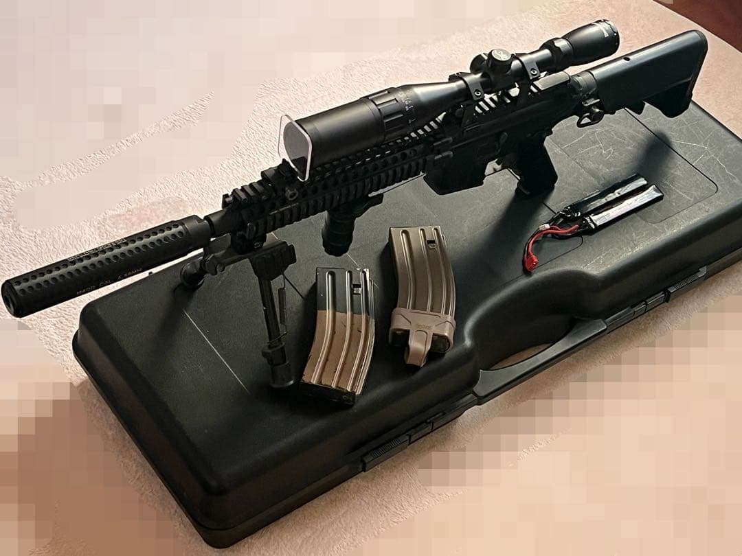 ☆東京マルイ レシーライフル 次世代電動ガン 外装狙撃カスタム サバゲー引退