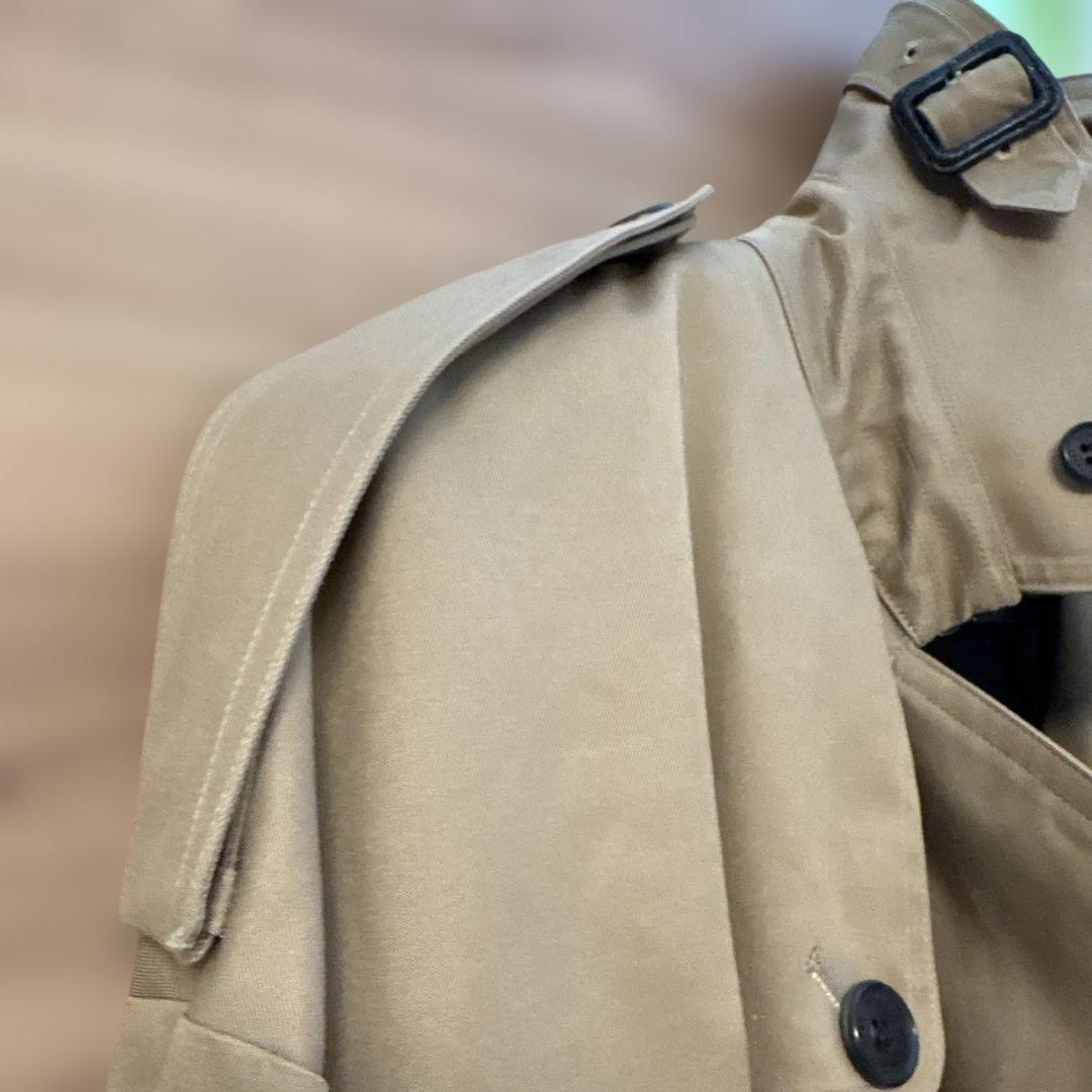 HYKE トレンチコートＴＲＥＮＣＨ　ＣＯＡＴ／ＢＩＧ　ＦＩＴ