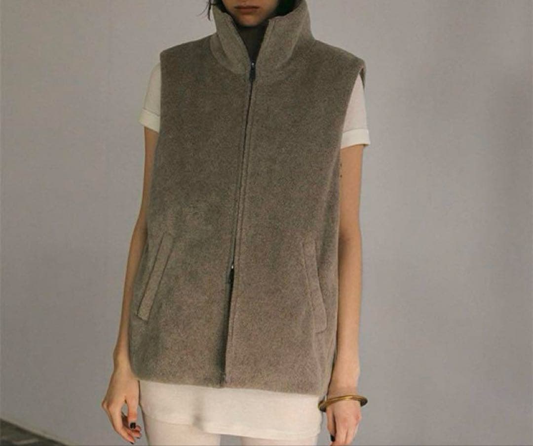 ETRE TOKYO メルトンフリースベスト