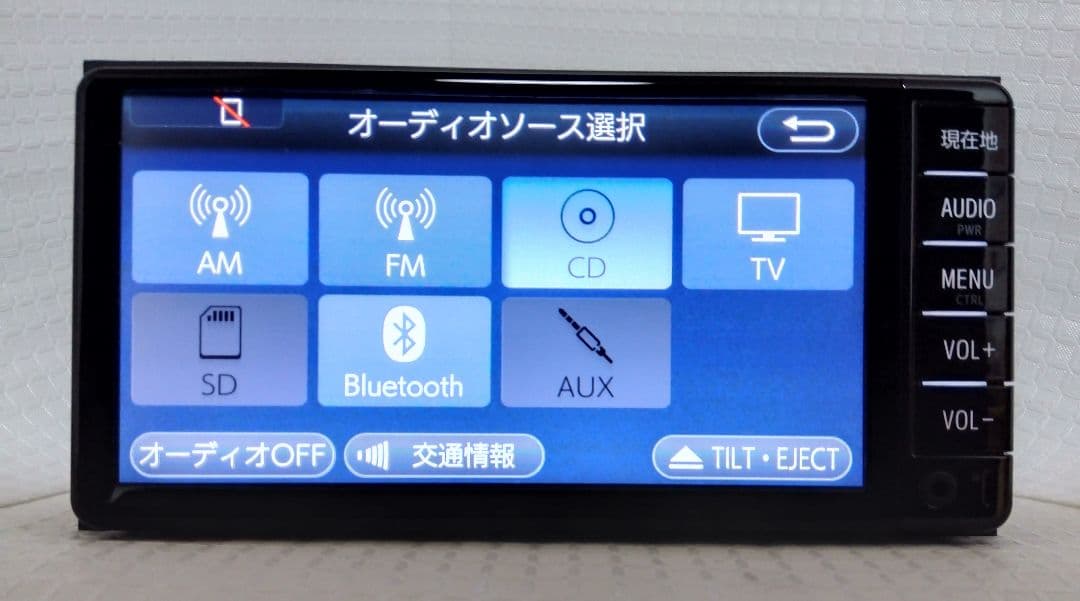 トヨタ純正　SDナビ 2018年地図　NSCD-W66　新品フィルムアンテナ