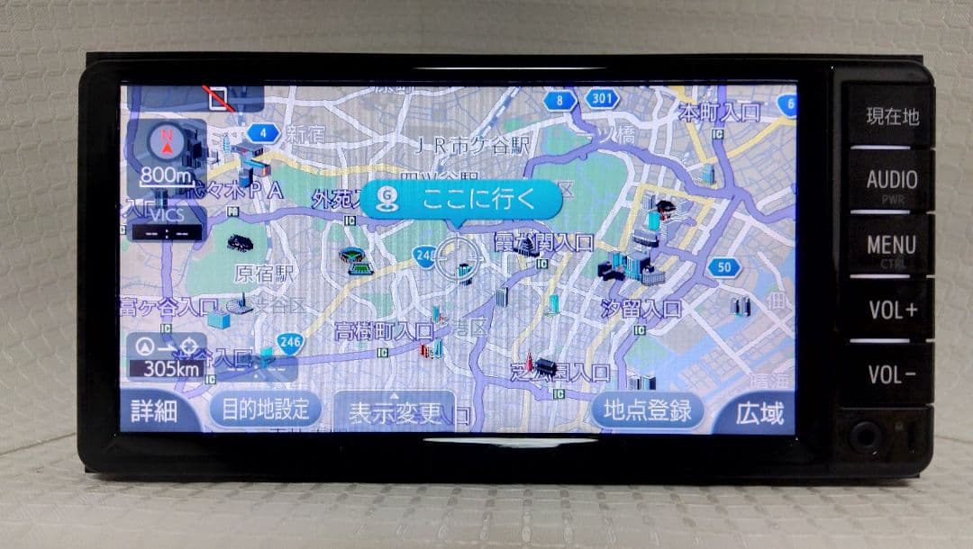 トヨタ純正　SDナビ 2018年地図　NSCD-W66　新品フィルムアンテナ