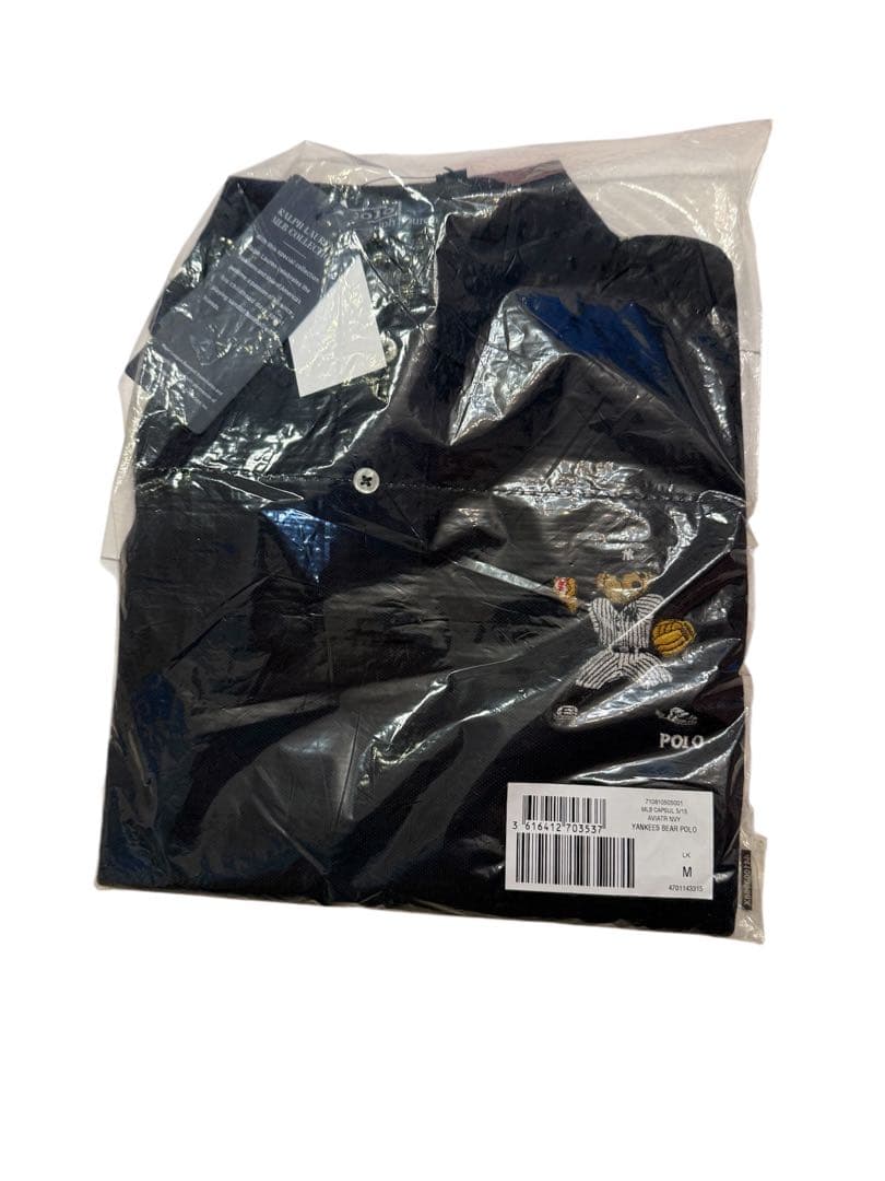 新品！YANKEES BEAR POLO SHIRT サイズM