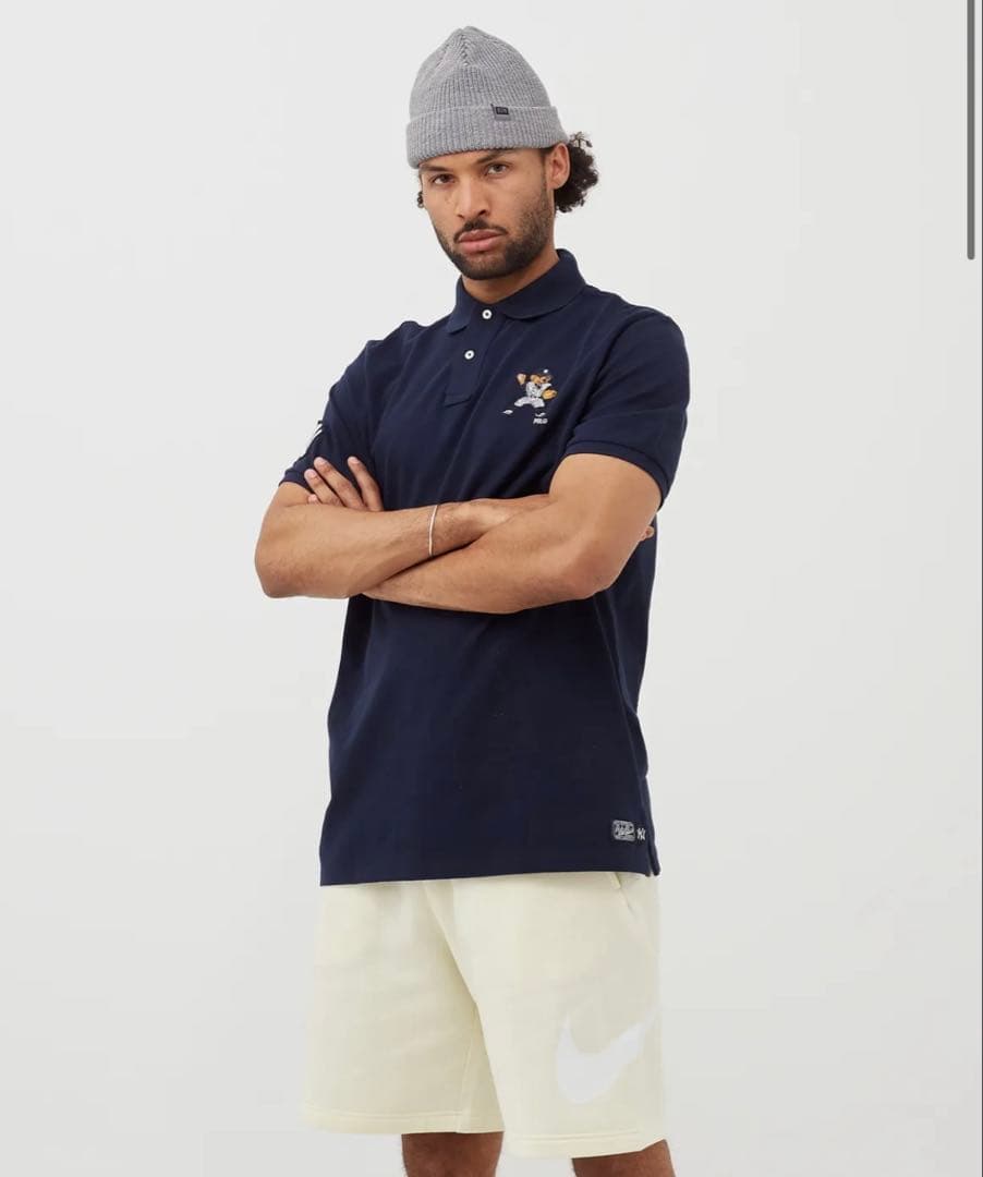 新品！YANKEES BEAR POLO SHIRT サイズM