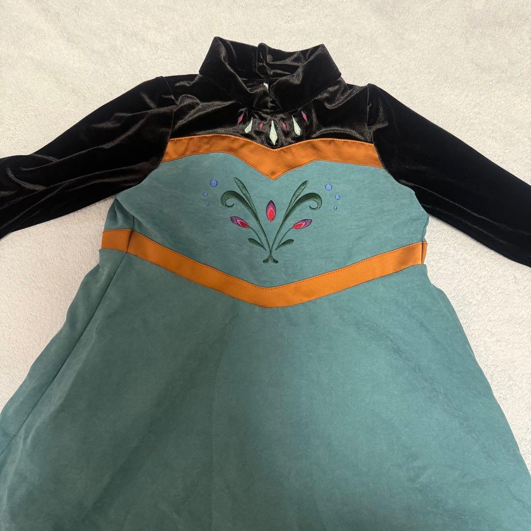 バースデイ　cottoli アナ雪　エルサ　戴冠式　ドレス　ワンピース　130