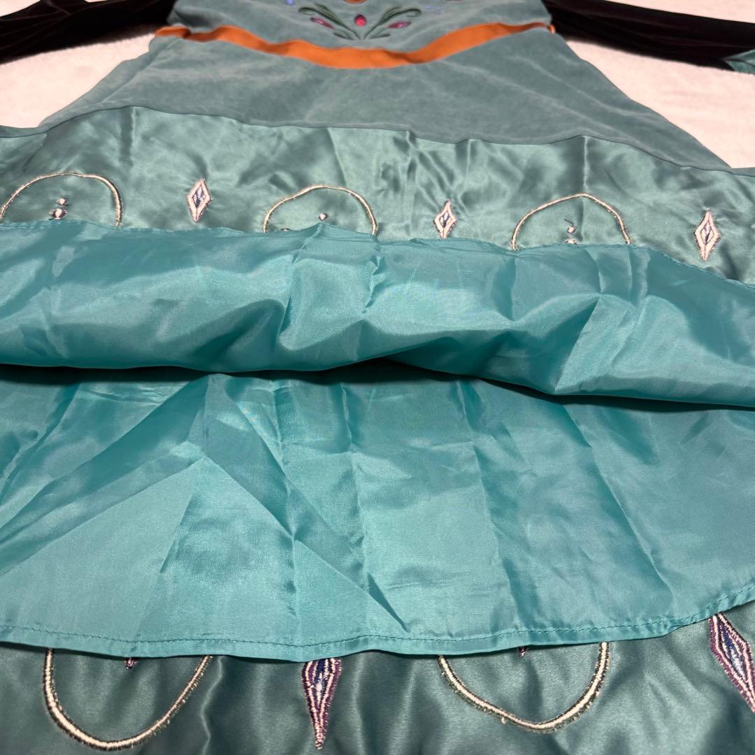 バースデイ　cottoli アナ雪　エルサ　戴冠式　ドレス　ワンピース　130