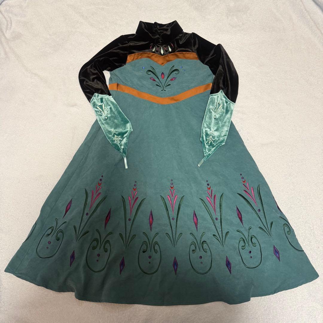 バースデイ　cottoli アナ雪　エルサ　戴冠式　ドレス　ワンピース　130