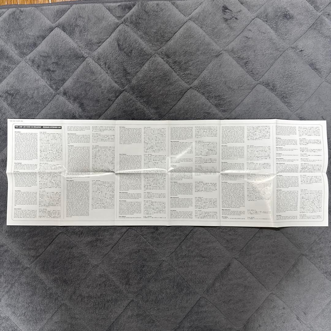 【美品】Genesis / 眩惑のブロードウェイ 紙ジャケ SACD×2+DVD