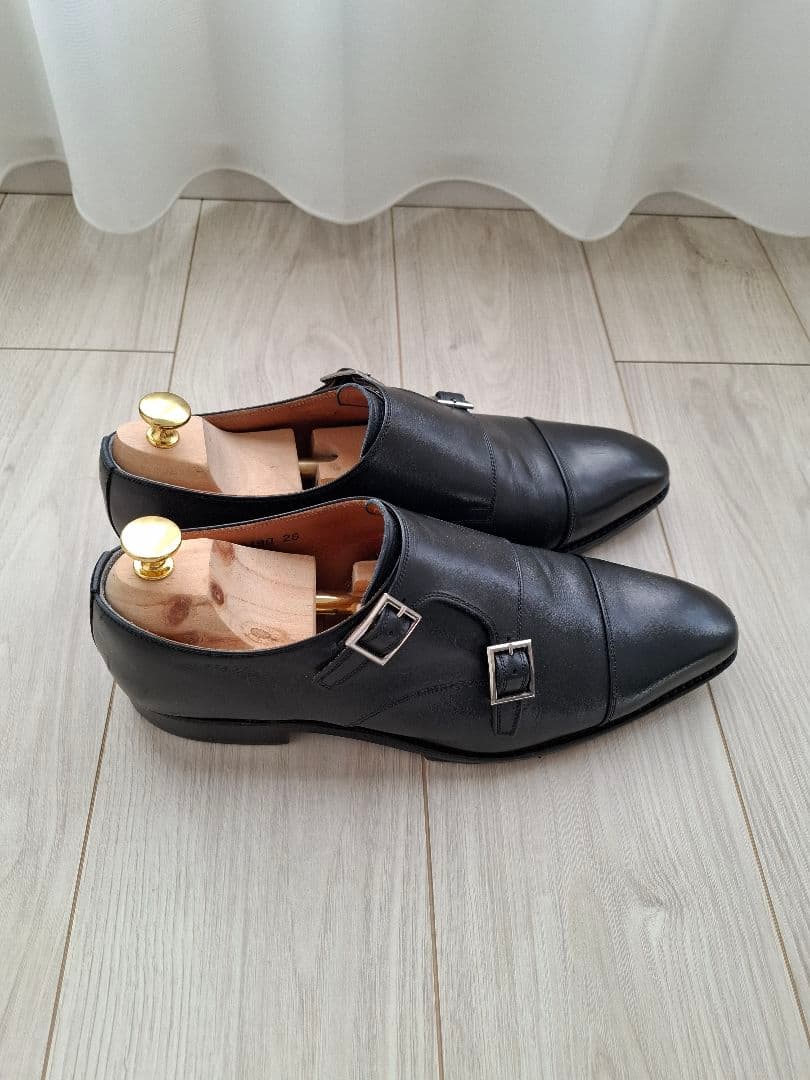 SCOTCH GRAIN スコッチグレイン ダブルモンクストラップ 26cm