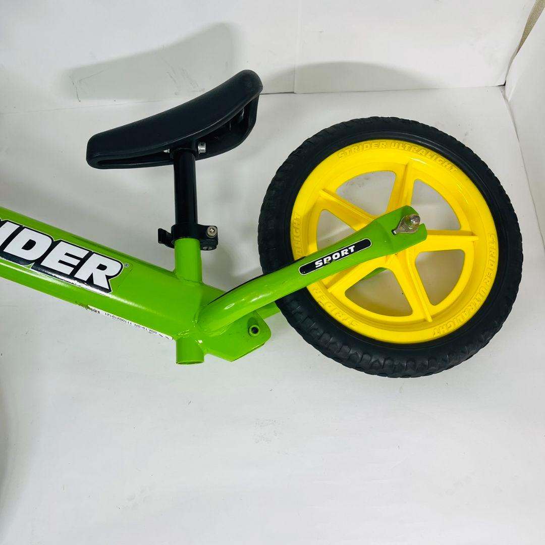 【美品】希少カラー STRIDER バランスバイク グリーン 12インチ