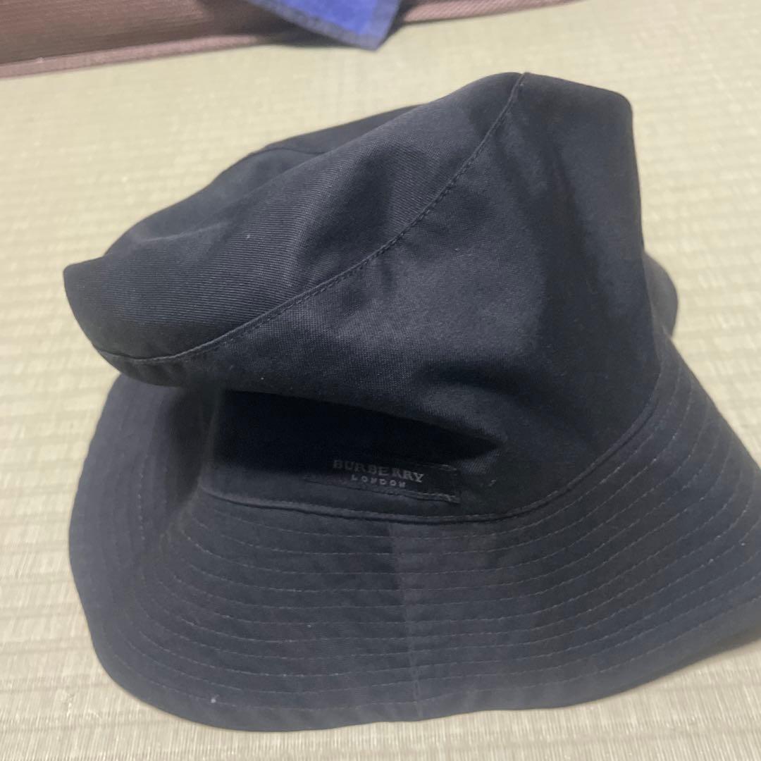 バケットハット チェック柄 ベージュ