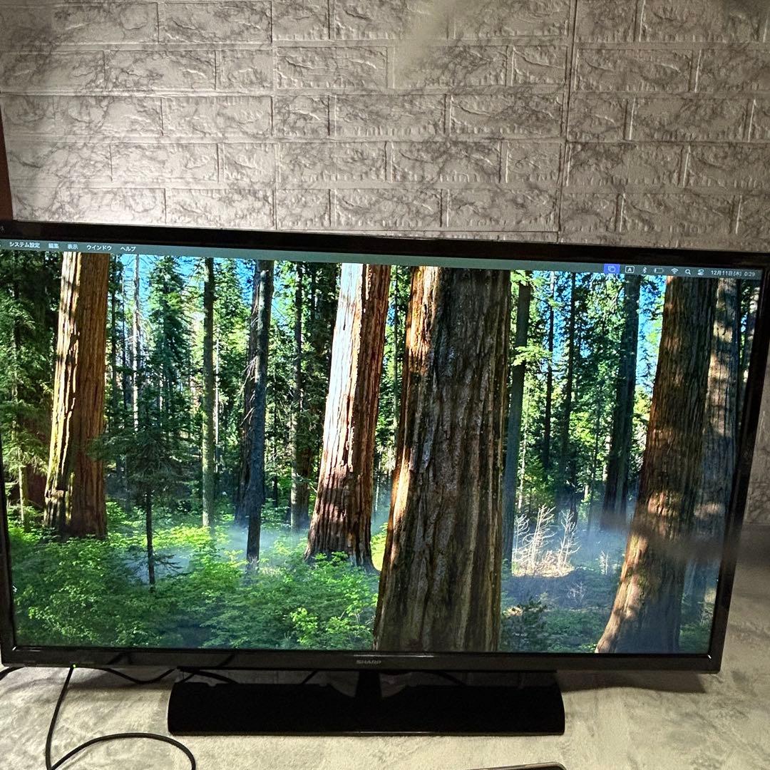 【美品】SHARP AQUOS 40インチ液晶テレビ LC-40H30