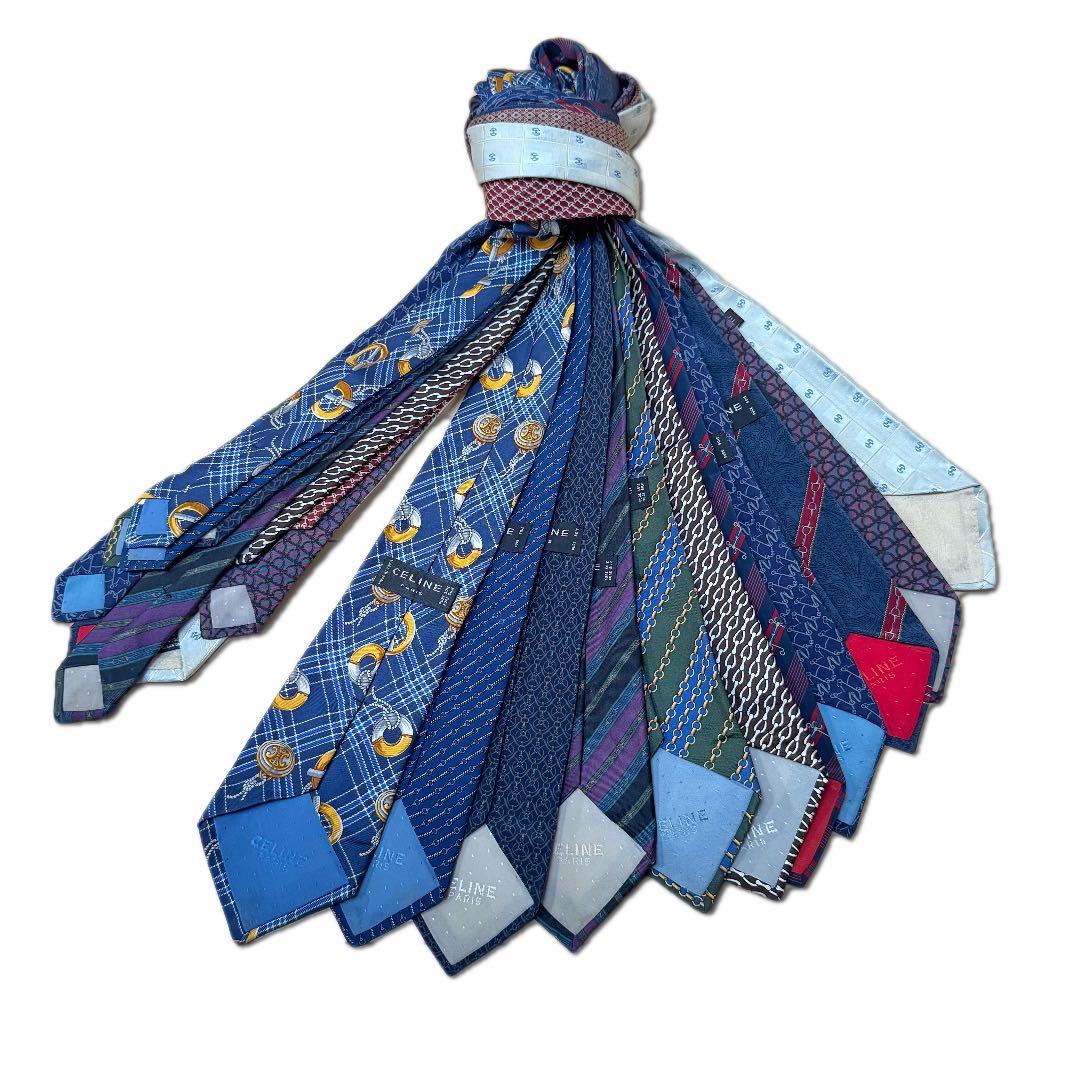 破格　ネクタイ 100本 まとめ CHANEL CELINE GUCCI その他