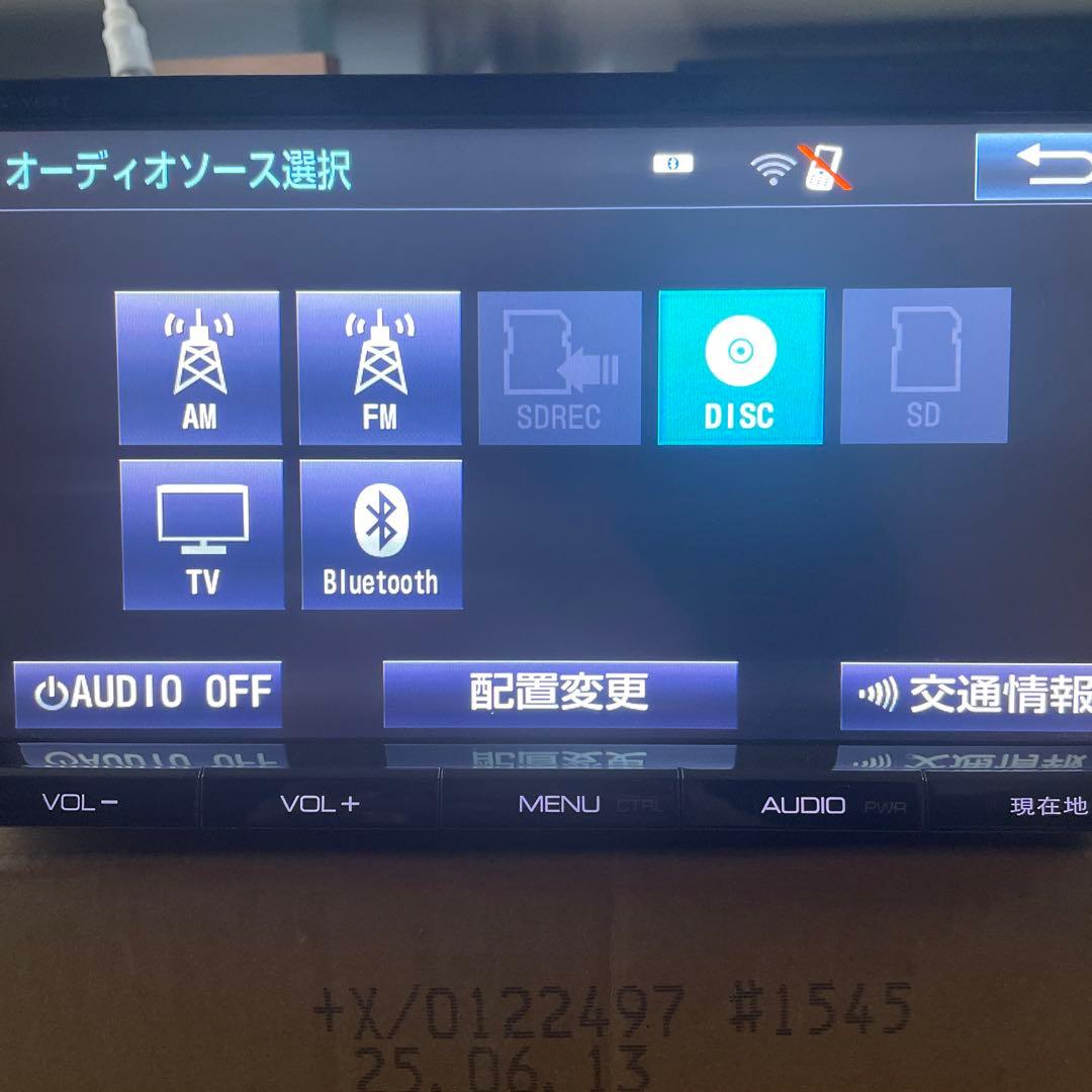 TOYOTA カーナビゲーションNSZT-Y64T