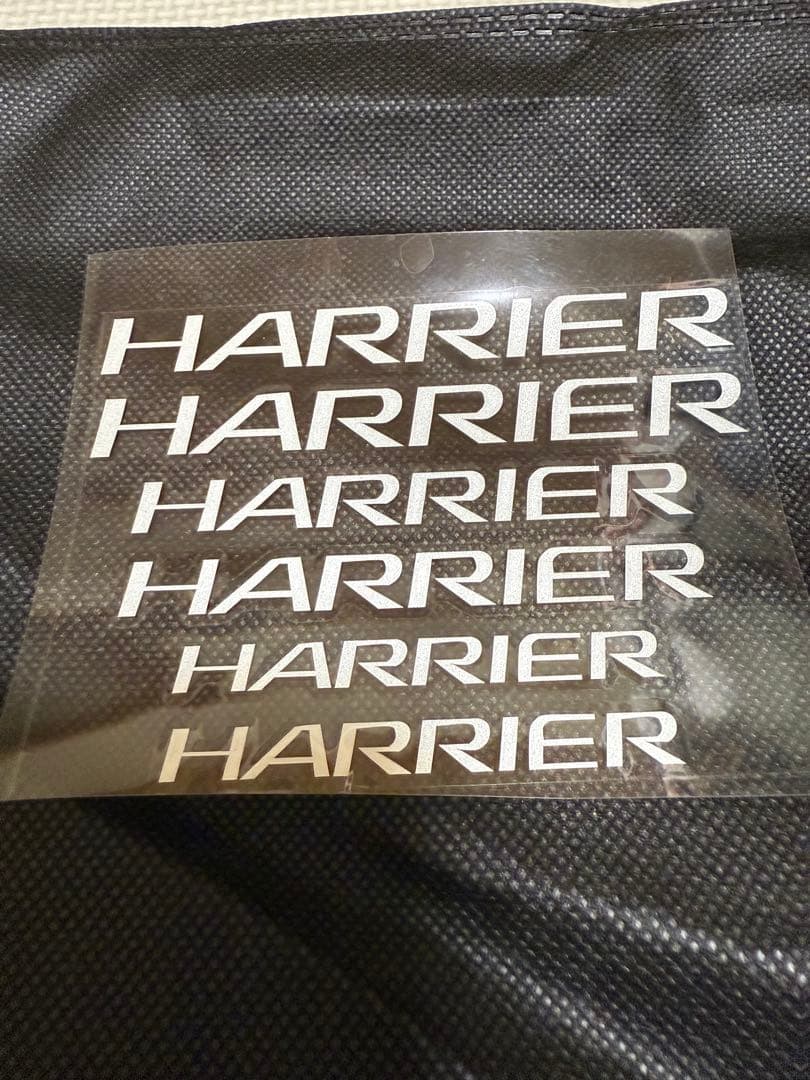 ハリアー80系用　高耐久金属製キャリパーカバーセット　レッド