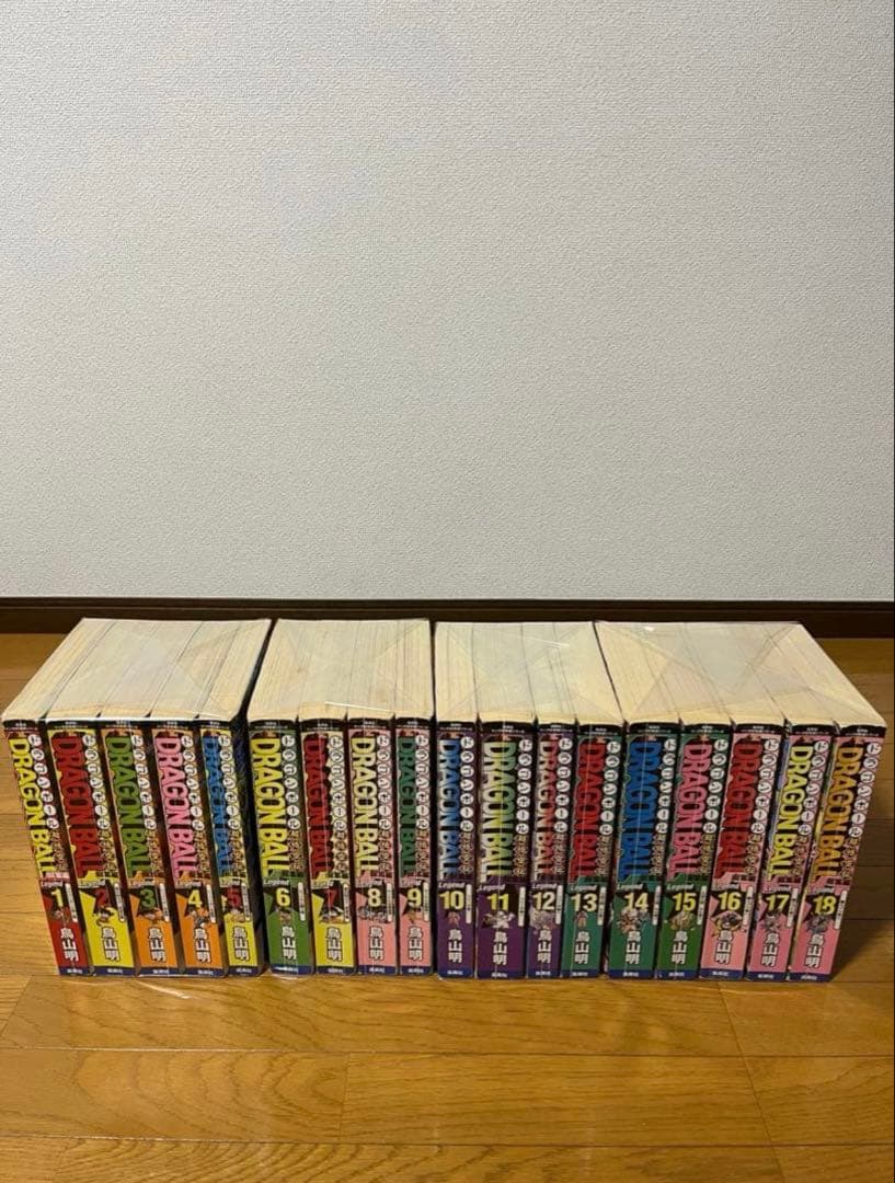 DRAGON BALL 超悟空伝　1～18巻　全巻セット　ポスター付き