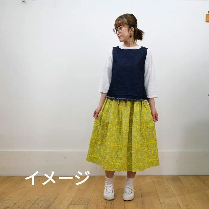 ティグルブロカンテ HADOU スラブキャンパス ポケット セフィル スカート