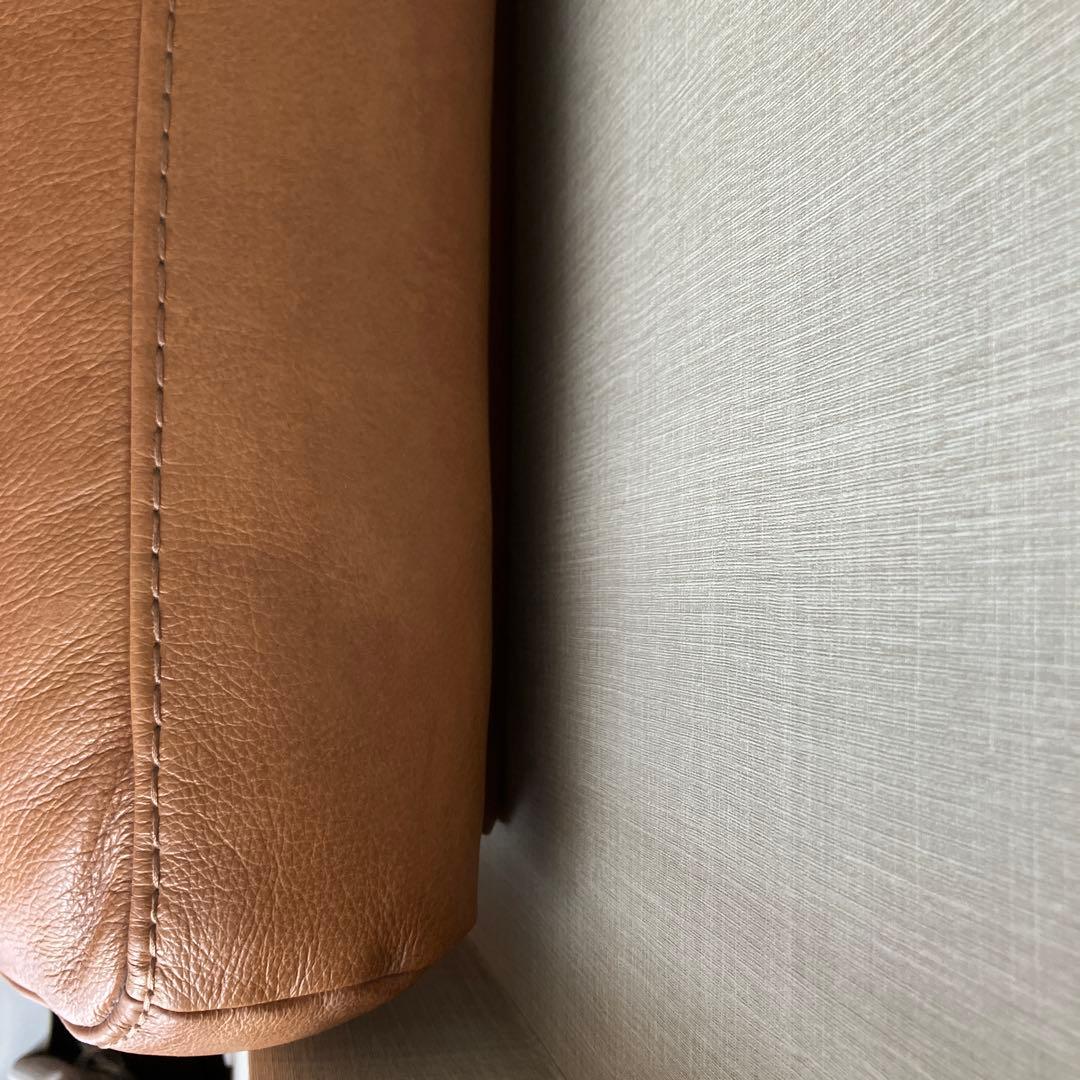 ニトリ　3人掛け　イタリア本革　ソファ