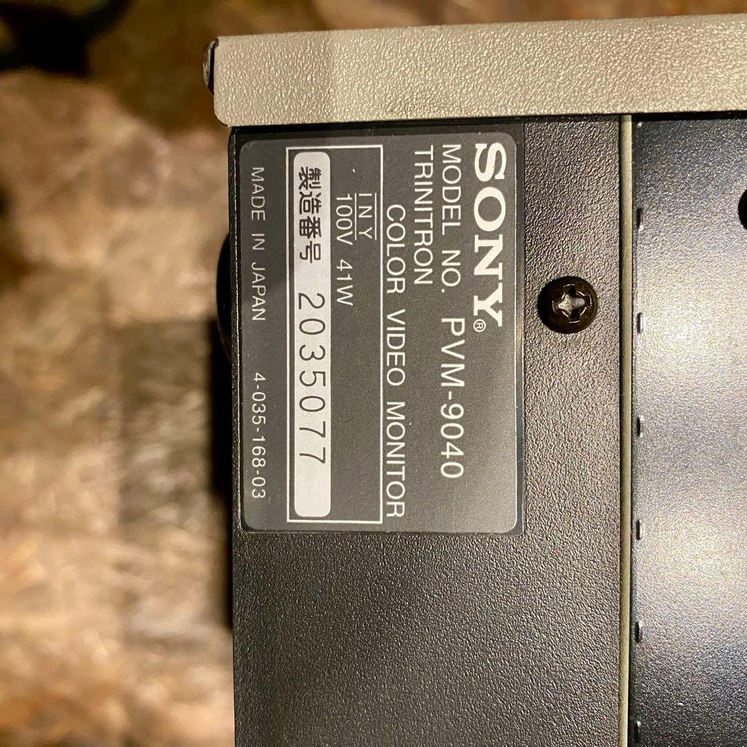 SONY pvm-9040 業務用9インチモニター 映像 カメラ