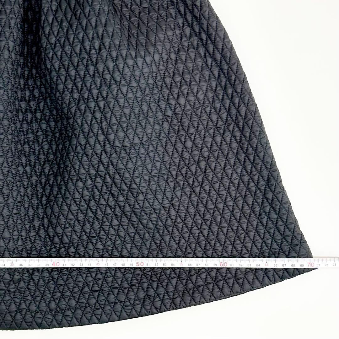 マロン　ホロタグ付 モンクレール キルティング ダウンスカート 40