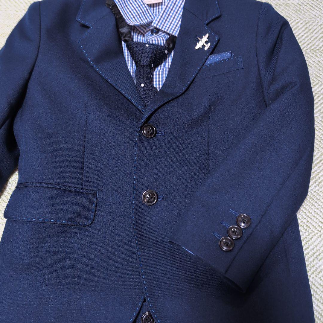 petit main 卒園式　入学式フォーマルスーツ　男の子　ネイビー