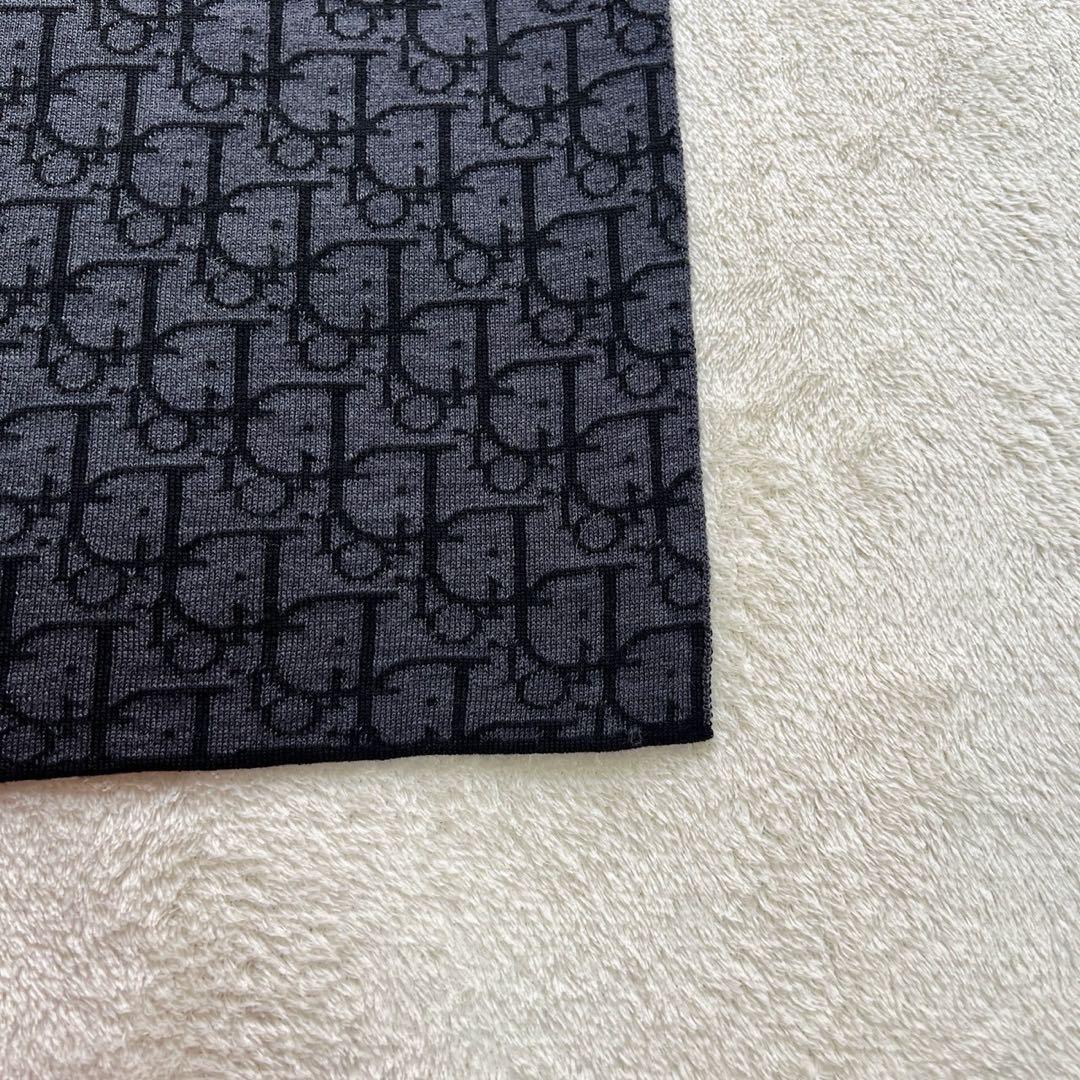 クリスチャンディオール Dior　トロッター マフラー ウール