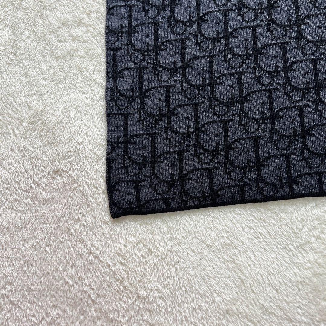 クリスチャンディオール Dior　トロッター マフラー ウール