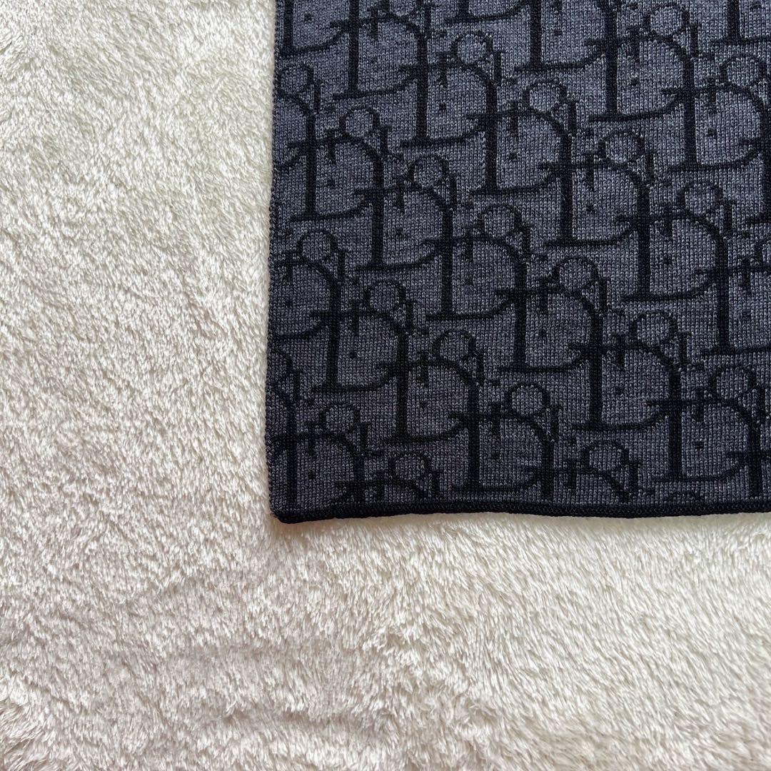 クリスチャンディオール Dior　トロッター マフラー ウール