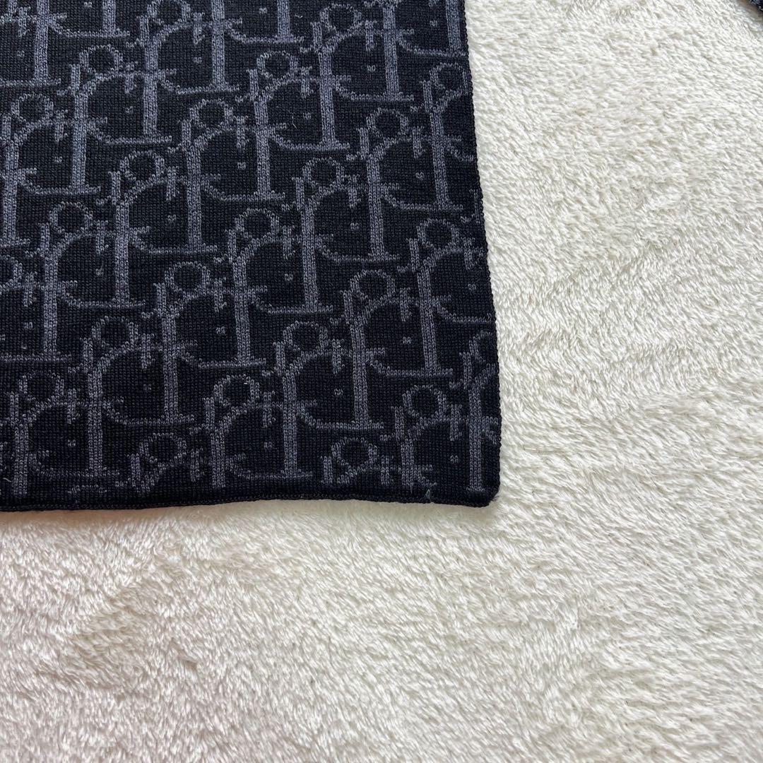 クリスチャンディオール Dior　トロッター マフラー ウール