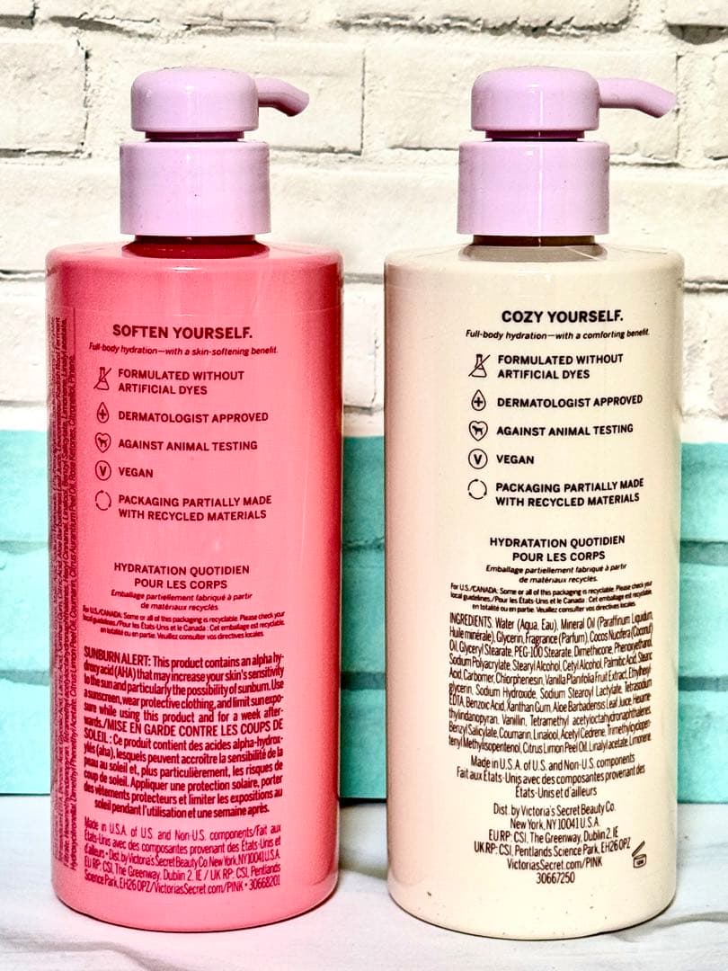 ヴィクトリアシークレット　PINK ローション　4本セット