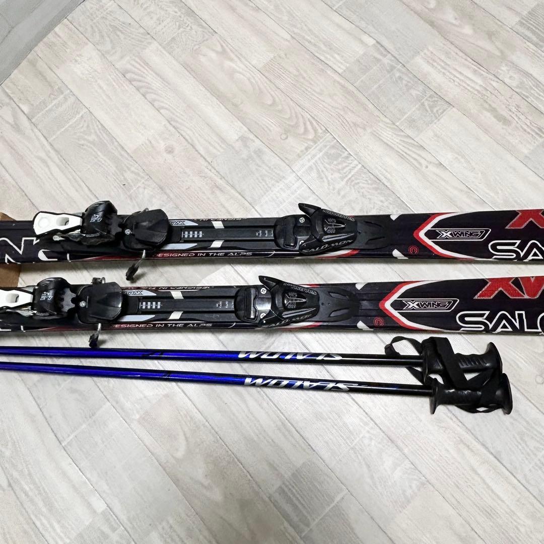 サロモン XWING４ 165㎝、ビンディング サロモン ｂＺ７、ストック