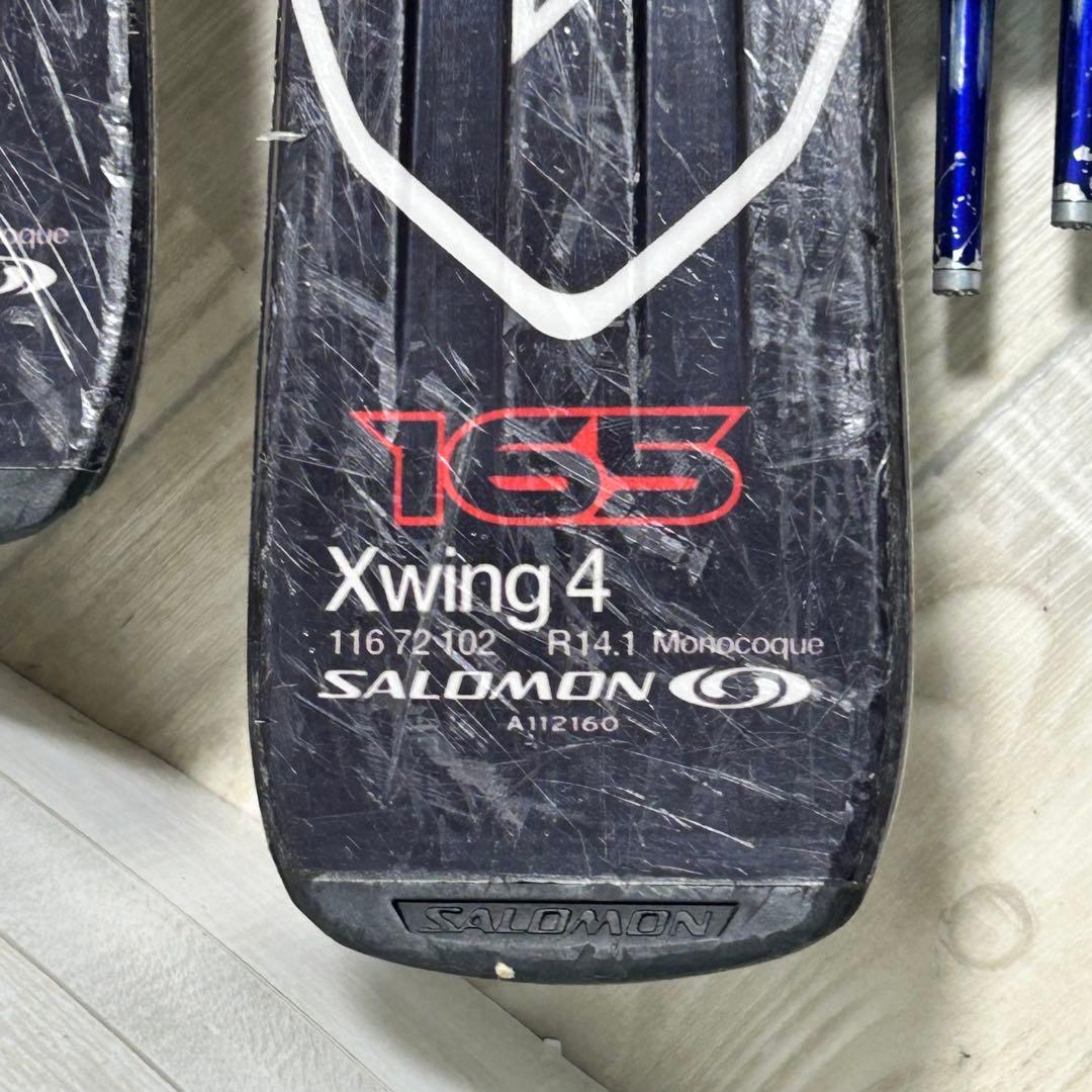 サロモン XWING４ 165㎝、ビンディング サロモン ｂＺ７、ストック