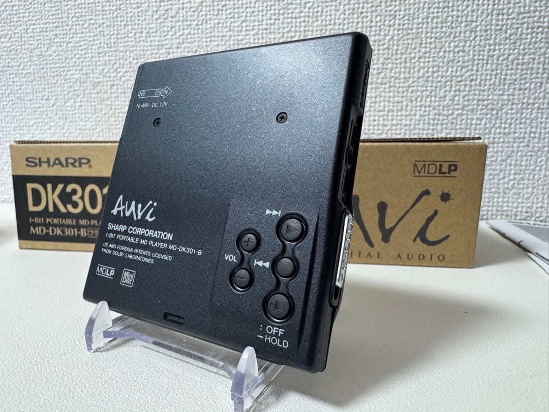 極美品　SHARP MD-DK301-B