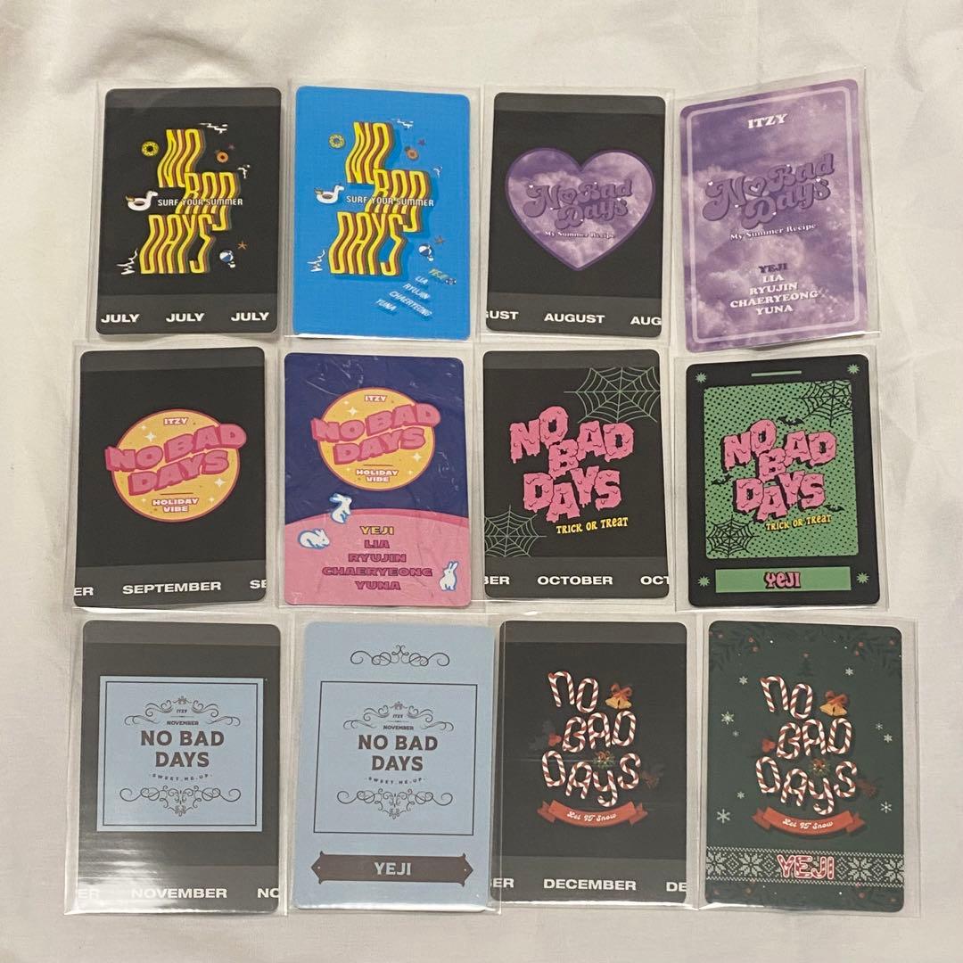ITZY イェジ NO BAD DAYS トレカ チェキ風