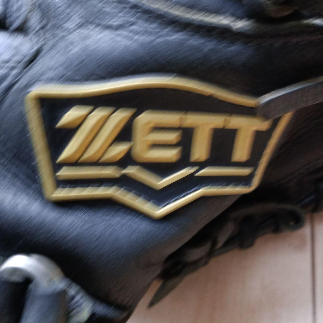 ZETT ゼット型抜群 即戦力 軟式 少年 キャッチャーミット　黒